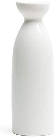 JapanBargain 2722x6, Pack of 6 Porcelain Sake Bottle Sake Carafe Japanese Wine Decanter Dishwasher