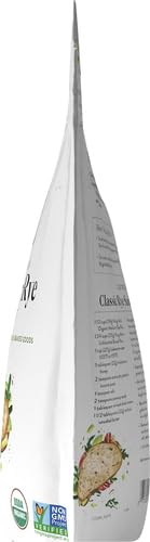 King Arthur Baking Organic Medium Rye Flour - 3 lbs for Complex Flavorful Breads & Baked Goods