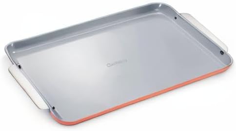 Caraway Non-Stick Ceramic Baking Sheet - Naturally Slick Ceramic Coating - Non-Toxic, PTFE & PFOA