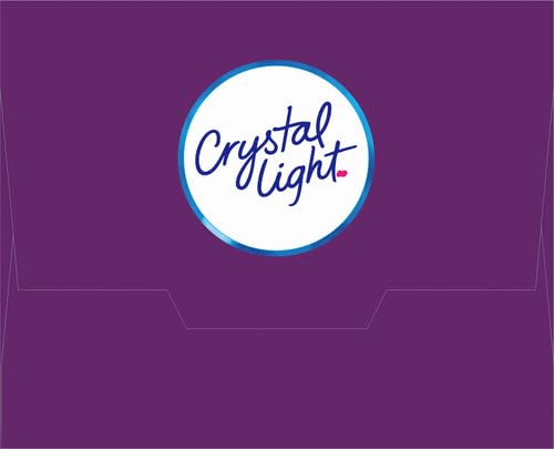 Crystal Light Sugar-Free Concord Grape Low Calories Powdered Drink Mix 6 Count Pitcher Packets (Pack of 4)