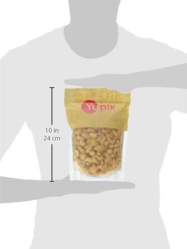 Yupik Nacho Cashews, 1 lb (16 oz), Kosher, Gluten-Free, Roasted Cashews with Vegan Cheese, Seasoned