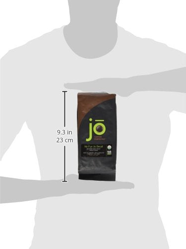 NO FUN JO DECAF: 12 oz, Organic Decaf Coffee, Swiss Water Process, Fair Trade Certified, Medium
