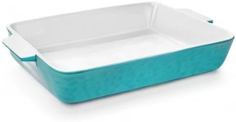 4 QT Baking Dish, Casserole Dishes for Oven, 9x13 Baking Pan with Handles, Lasagna Pan Deep