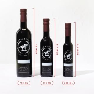 Saratoga Olive Oil Company Dark Chocolate Dark Balsamic Vinegar 375ml (12.7oz)