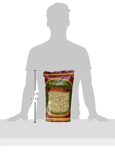 Raw Whole Unsalted Cashews ??5 lbs.- Premium Quality Kosher Raw Cashews By We Got Nuts ??Oil-Free