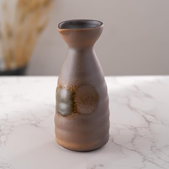 Urban Tokyo Tokkuri Porcelain Sake Bottle Server 10 fl oz Hot or Cold Sake Home or Restaurant