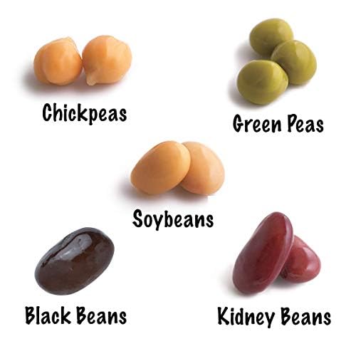 Steamed Bean Snack Series - PERFECT MIX ( Organic Chickpeas, Organic Soybeans, Organic Green Peas