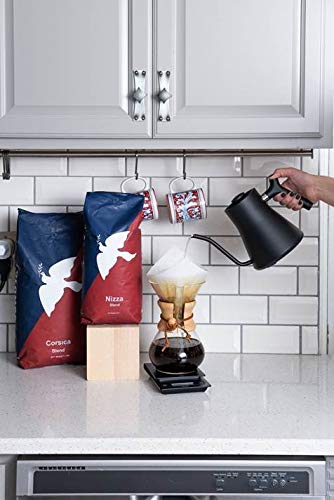 La Colombe Bleu Organic Dark Roast Whole Bean Coffee - Notes of Cocoa, Macadamia & Sweet Cream, 5