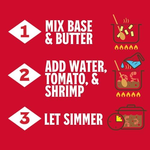 Louisiana Fish Fry, Shrimp Creole Base, 2.61 oz (Pack of 24)