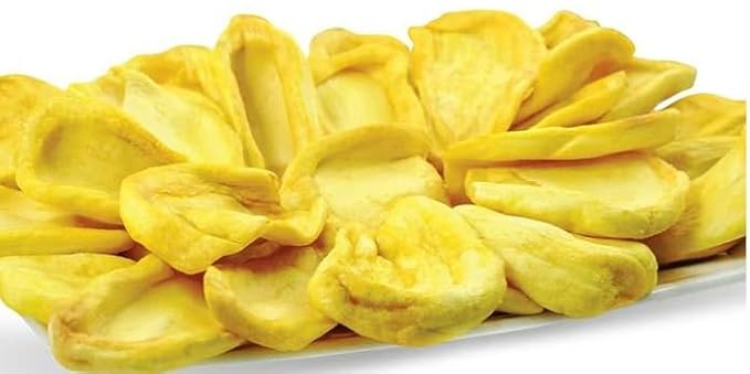 NOKKI FARM Freeze Dried Jackfruit - Healthy & Exotic Tropical Superfood Snacks, No Added Sugar or