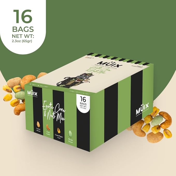 M체ix Snacks, Special Flavor Trail Mix, Exotic Mix, Mix Snacks (Smoked Almond, Citrus Cashew