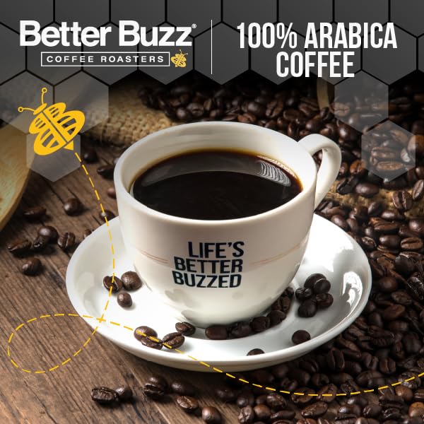 Better Buzz Best Drink Ever Home Carry Kit 30oz., 10oz. Medium Roast Whole Bean Coffee (Buzz LIfe)