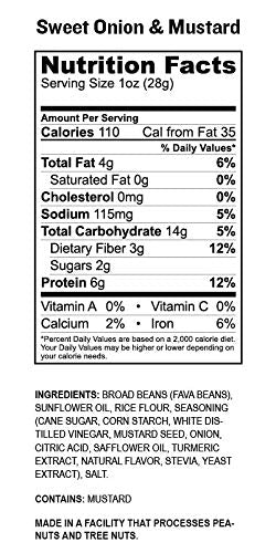 Enlightened Bada Bean Bada Boom - Plant-Based Protein, Gluten Free, Vegan, Crunchy Roasted Broad