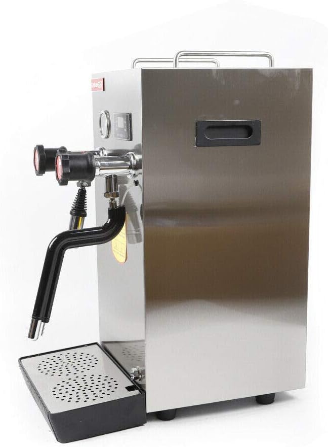 2500W Professional Espresso Coffee Machine, 2.1Gal Steam Water Boiling Machine, LED Display 360°