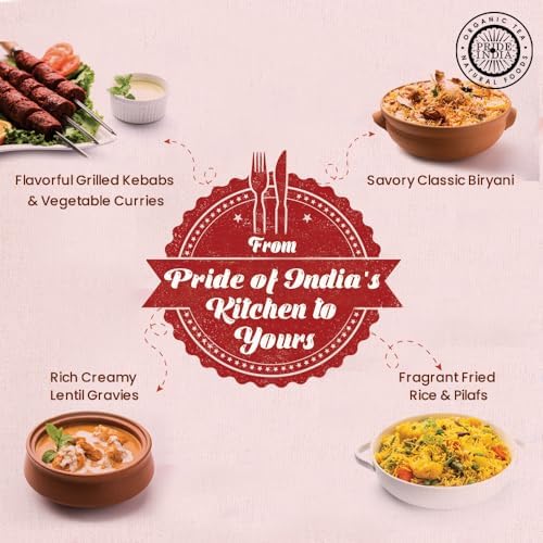 Pride of India – Indian Biryani Masala Seasoning Spice - 2.40 oz. Small Dual Sifter Bottle