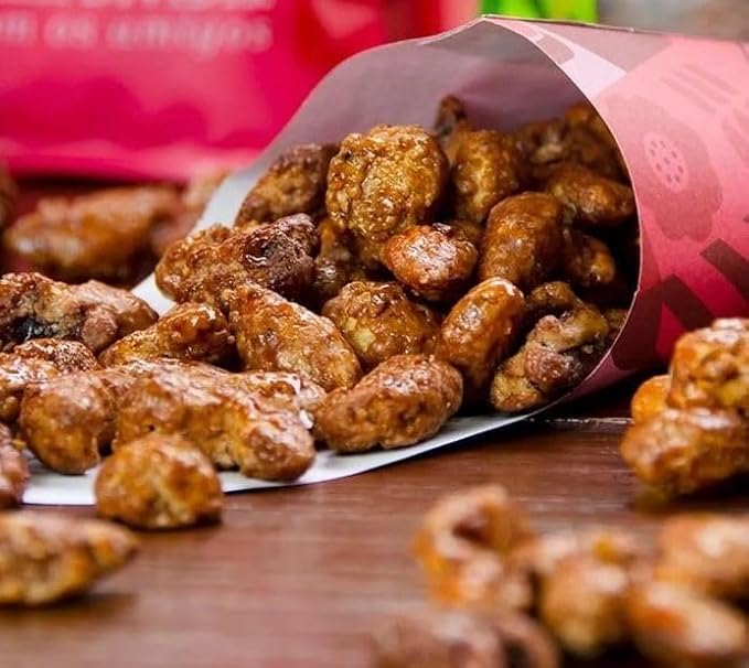 Magic Bavarian Cinnamon Roasted Cashews, 10 Oz - Sweet, Gluten-Free, Vegan Nuts, Made in the USA