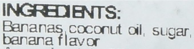 Sincerely Nuts Dried Banana Chips Sweetened - Fresh Sweet Dried Bananas Made w/Ripe Fruit & Coconut
