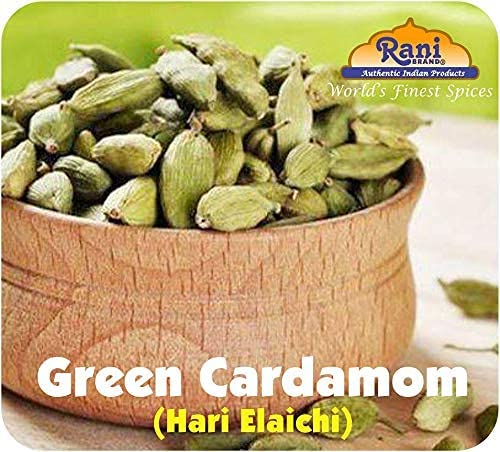 Rani Green Cardamom Pods Spice (Hari Elachi) 7oz (200g) ~ All Natural | Vegan | Gluten Friendly |