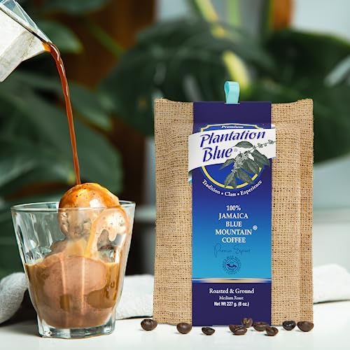 PREMIUM PLANTATION BLUE TRADITION CLASS EXPERIENCE 100% Blue Mountain Coffee Jamaica, Medium
