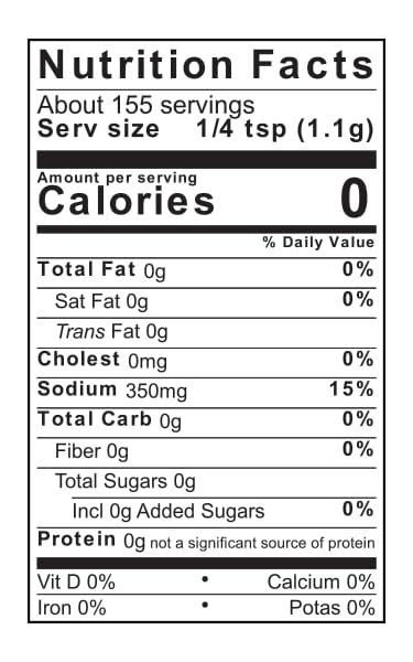 Gibsons Steakhouse Seasoning Salt (6 Ounce Jar) – Original Cooking & Grilling Blend of Spices &