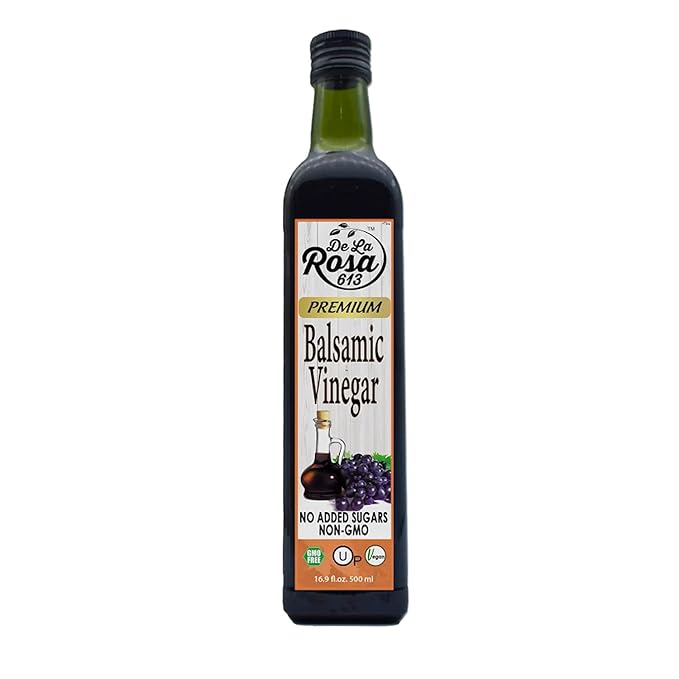 De La Rosa Premium Balsamic Vinegar, Kosher for Passover, Vegan & Gluten Free, Balsamic Vinegar