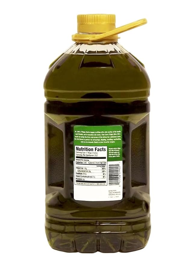 Filippo Berio Cold Pressed Extra Virgin Olive Oil, 1 Gallon