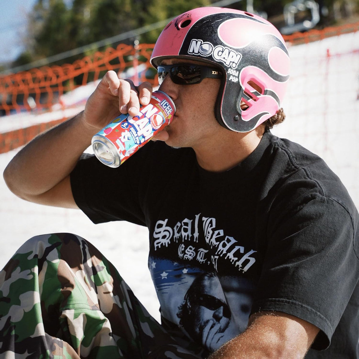NO CAP! Next Gen Soda Pop Cherry Cola with Electrolytes for Hydration, Zero Sugar, Zero Calories