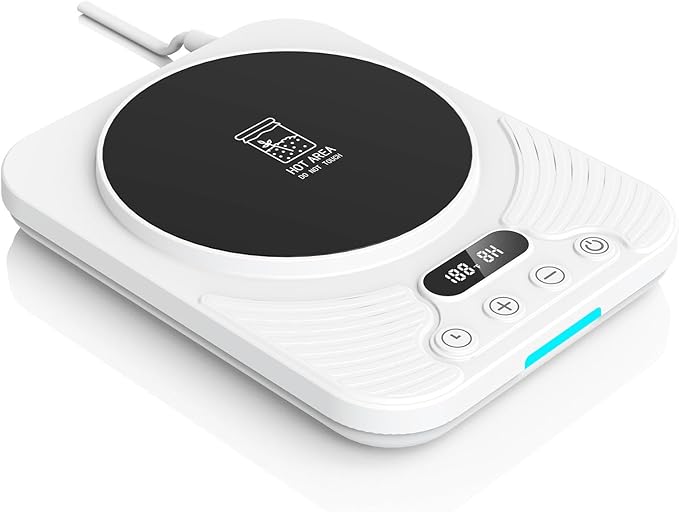 Sourdough Starter Warmer – Precise Thermostat (70-110°F), Intelligent Memory & 24H Timer Function