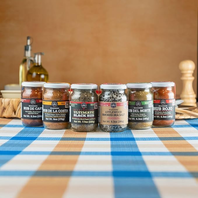 SMP Rub de la Costa: 100% Natural, No Preservatives, Perfect Tangy & Salty Seasoning for Seafood
