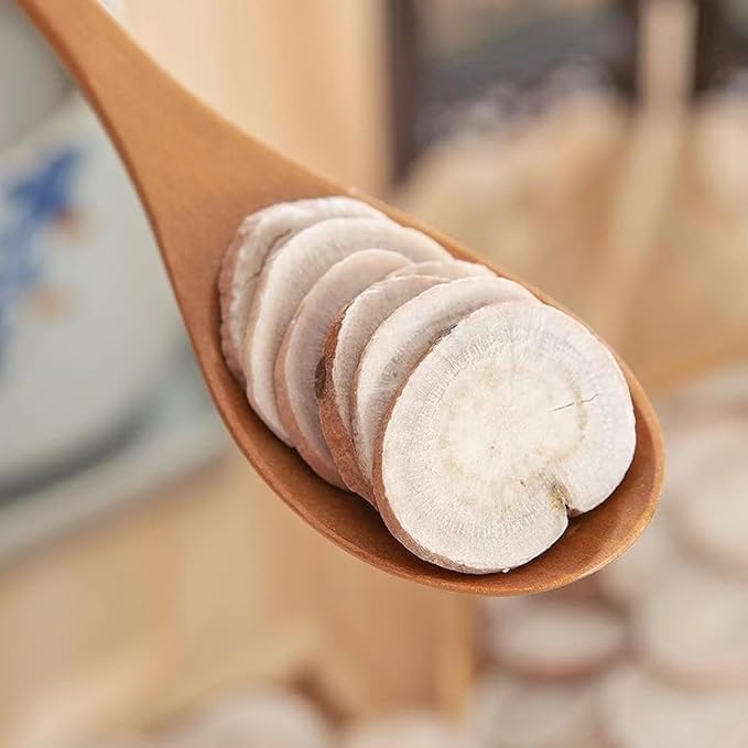 Premium White Peony Root Slices (Bai Shao) | Paeonia Lactiflora Herbal Tea | Traditional Herb Tea |