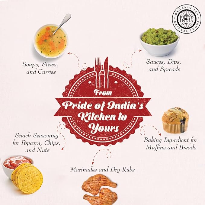Pride of India – Onion Fine Ground – Gourmet Spice for Cooking – Pantry Essential – Adds Flavor to