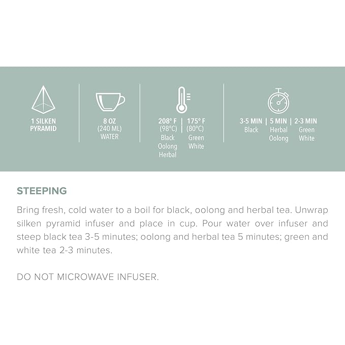 Teabloom - World's Finest Pyramid Tea Collection, 24 Varieties of USDA Certified Organic Teas
