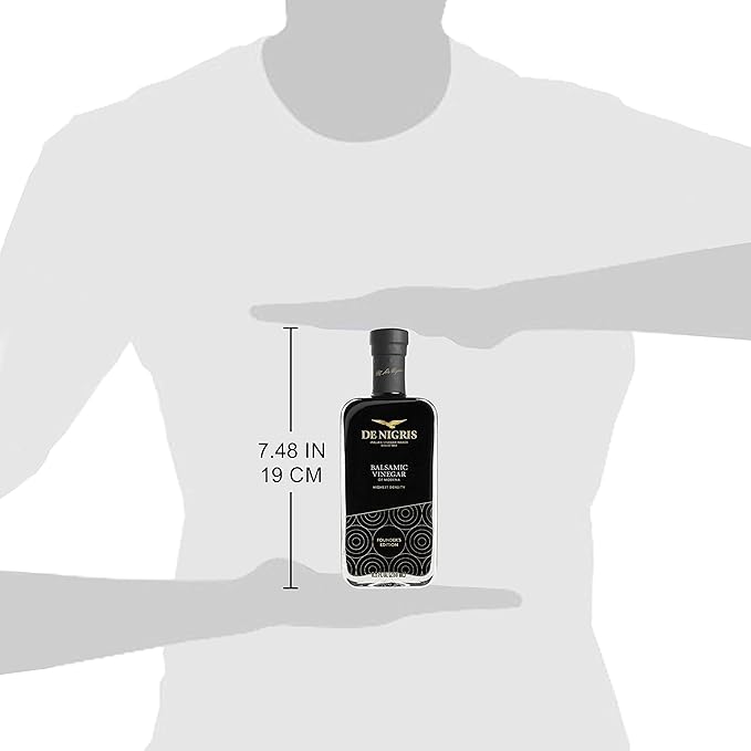 De Nigris Balsamic Vinegar Of Modena Excellence Line Founder's Edition Recipe (70% Grape Must) 8,5