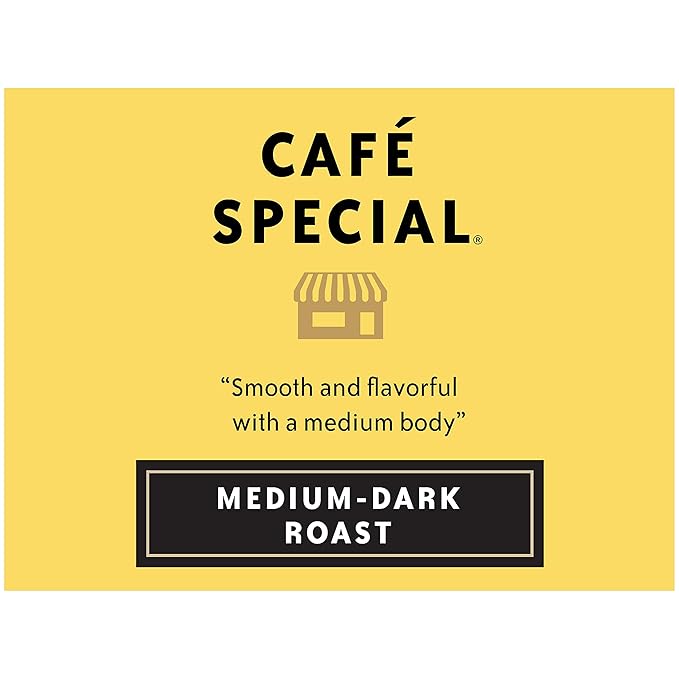 Community Coffee Café Special Medium Dark Roast, 96 Single-Serve Keurig K-Cup Pods, 24 Count (Pack