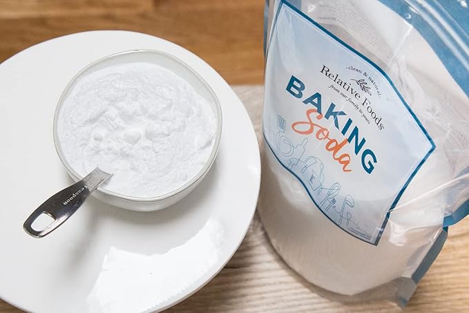 Relative Foods Baking Soda for Cooking, cleaning, & More - Gluten Free Sodium Bicarbonate Baking