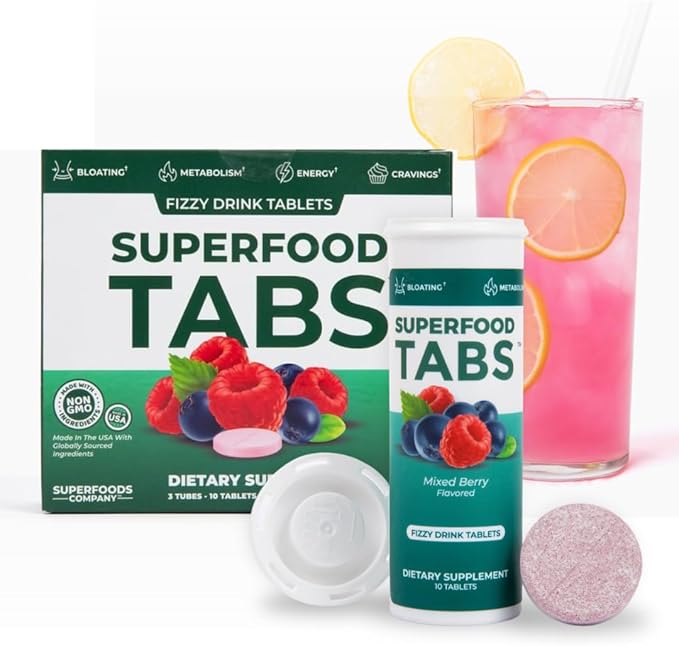 Detox Cleanse Drink - Fizzy Nutrition Supplement for Women and Men - Support Healthy Weight