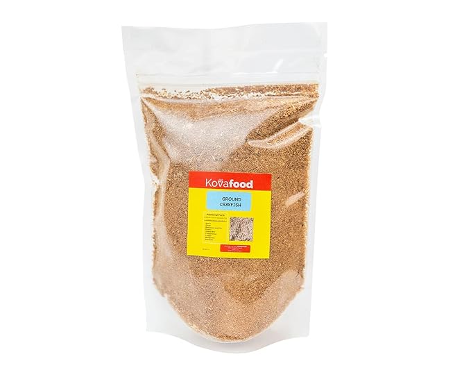 Kovafood African Ground Crayfish, Crayfish Powder, 100% CLEAN. Sifted. No crayfish hairs. No dirt!