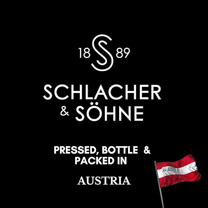 Schlacher & S철hne Styrian Pumpkin Seed Oil: 100% Pure, Cold Pressed, Non GMO, Gluten Free, Vegan