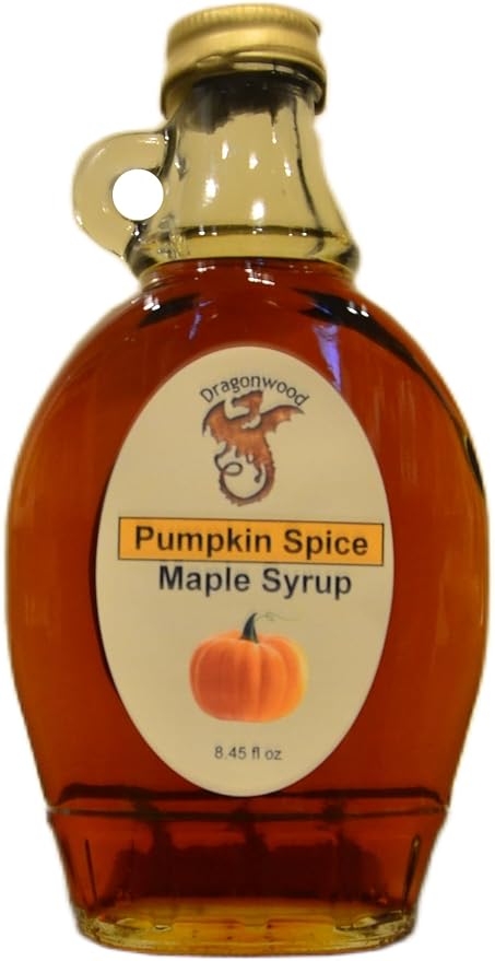 Pumpkin Spice Maple Syrup - For Pancakes and Waffles ??Made With Pure Maple Syrup And Natural