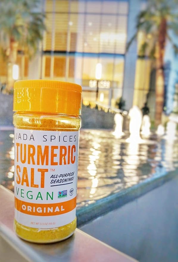 JADA Spices Chicken Salt Spice and Seasoning - Original, Turmeric Salt - Vegan, Keto & Paleo