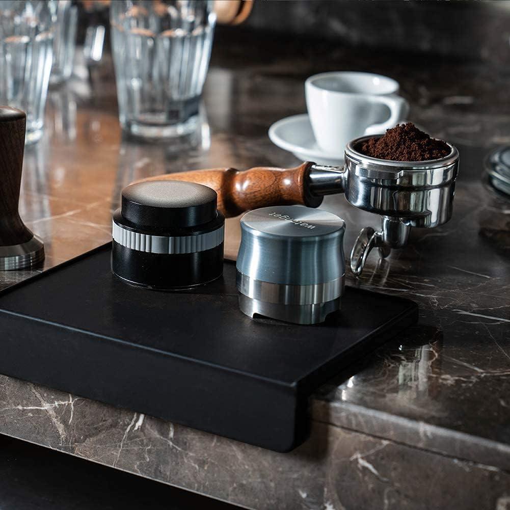 watchget Espresso Tamping Mat,Silicone Portafilter Pad for Counter