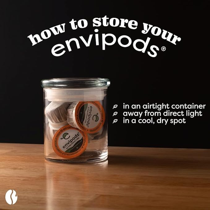 Fresh Roasted Coffee, Organic Mold & Mycotoxin 3rd Party Tested envipods Variety Pack | USDA