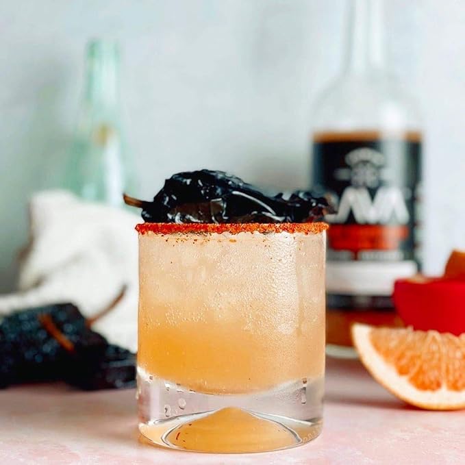 LAVA Premium Skinny Paloma Mix Craft Cocktail Mixer, Ruby Red Grapefruit Juice, Key Lime Juice, Low