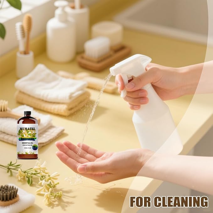 Honeysuckle Essential Oil, Honeysuckle Oil 16 Fl Oz 480ML for Diffuser Humidifier Yoga Cleaning DIY
