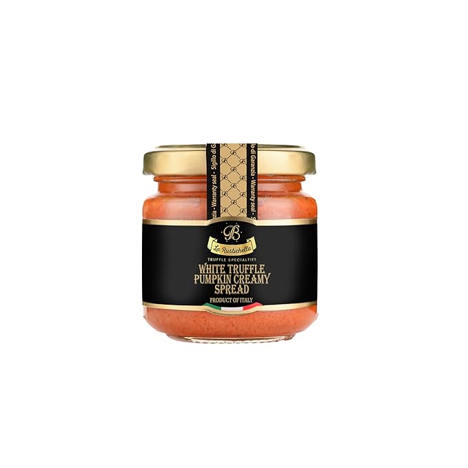 La Rustichella - White Truffle Pumpkin Creamy Spread - 100% Made in Italy | Gluten-Free