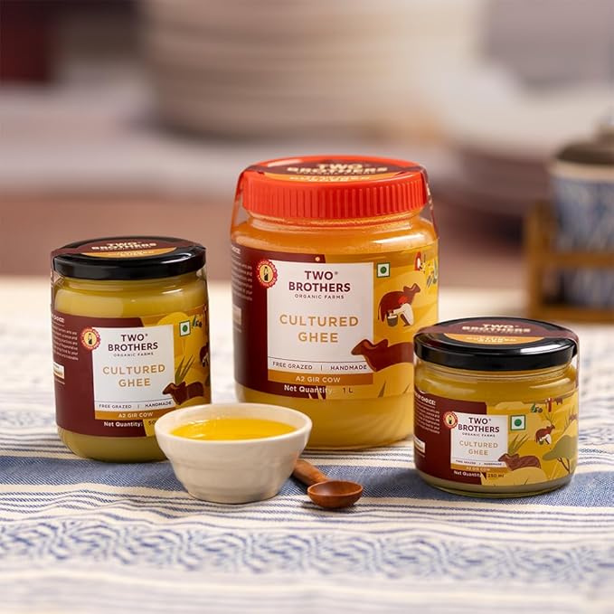 A2 Ghee Butter Organic Grass Fed from Gir Cow | Gut Friendly | Healthy Butter Alternative |