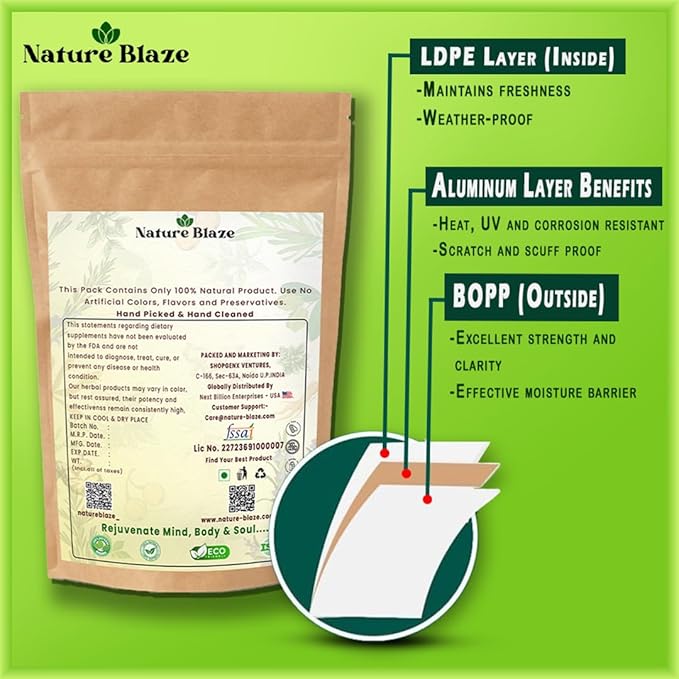 Nature Blaze Ayurveda Paneer Phool | Paneer Doda/DODI | Withania Coagulans Whole 7.0 Oz (200Gm /