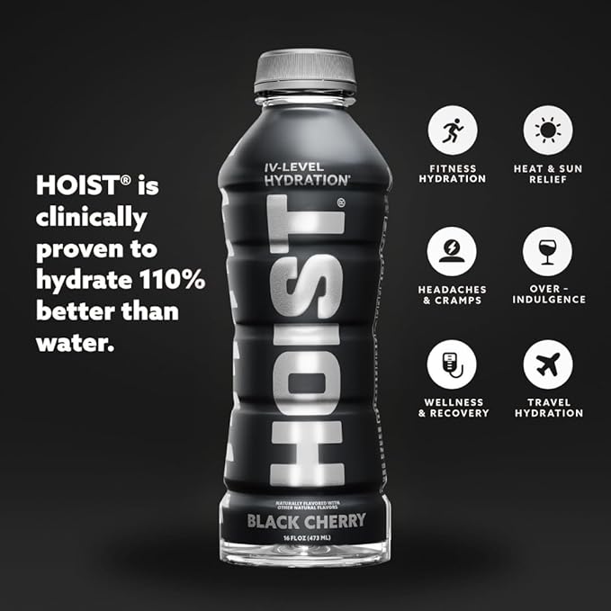 HOIST Premium Military Hydration Electrolyte Drink, Powerful IV-Level Hydration, Clinically Proven