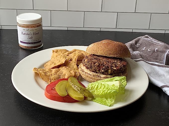 s.a.l.t. sisters Butcher's Blend Salt | All-Natural, Gluten Free, MSG Free, Non-GMO | Easily