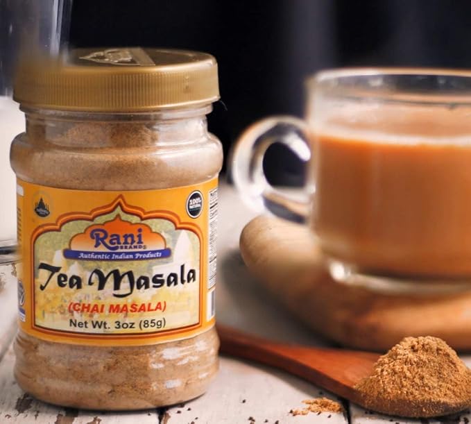 Rani Tea (Chai) Masala Indian Spice Blend 16oz (1lb) 454g Bulk PET Jar, Pack of 6 ~ All Natural |